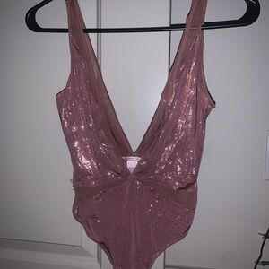Shimmering Pink Bodysuit